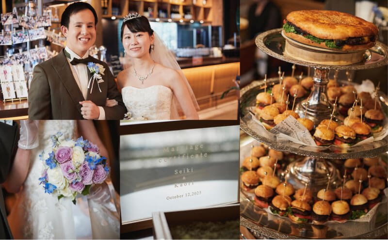 新しいウェディングレポートが公開されました